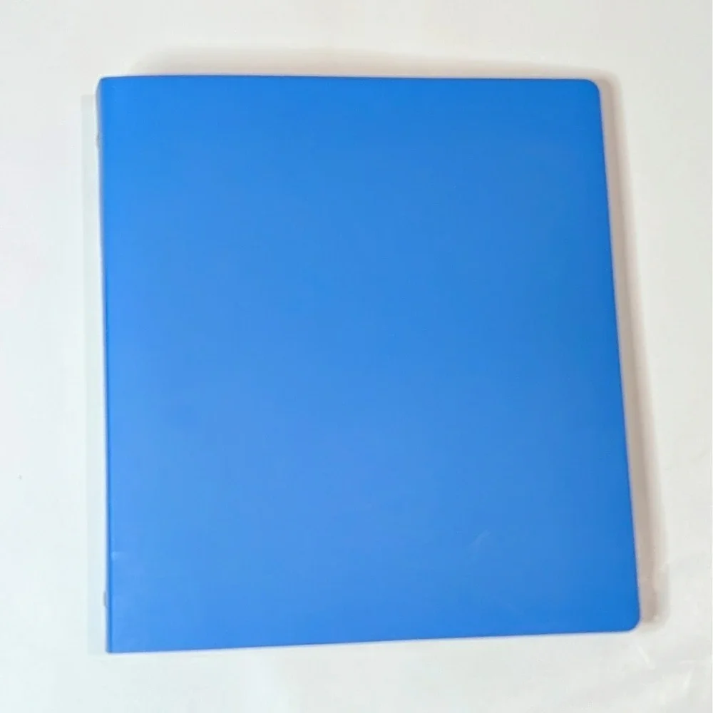 Sonlight Homeschool Planner Undated 3-Ring Binder Organizer Blue Multi-Color